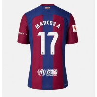 Koszulka piłkarska Barcelona Marcos Alonso #17 Strój Domowy dla kobiety 2023-24 tanio Krótki Rękaw